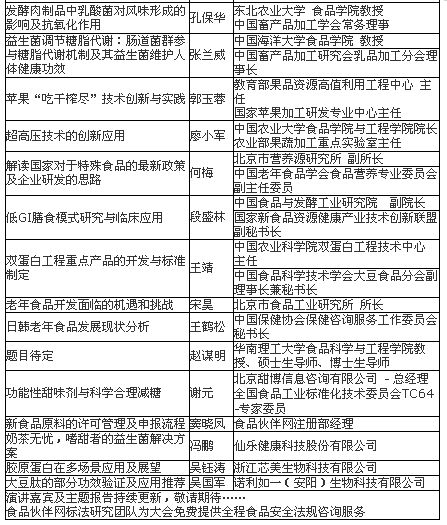 第三屆食品科技創(chuàng)新論壇 聚焦特殊食品分論壇，深化技術(shù)服務(wù)創(chuàng)新